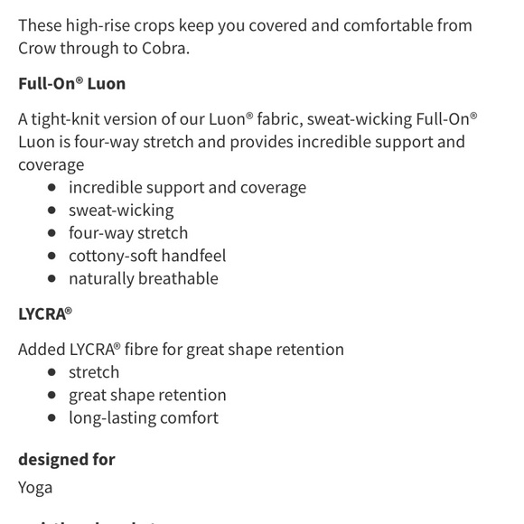 Lululemon Crops - Picture 11 of 12